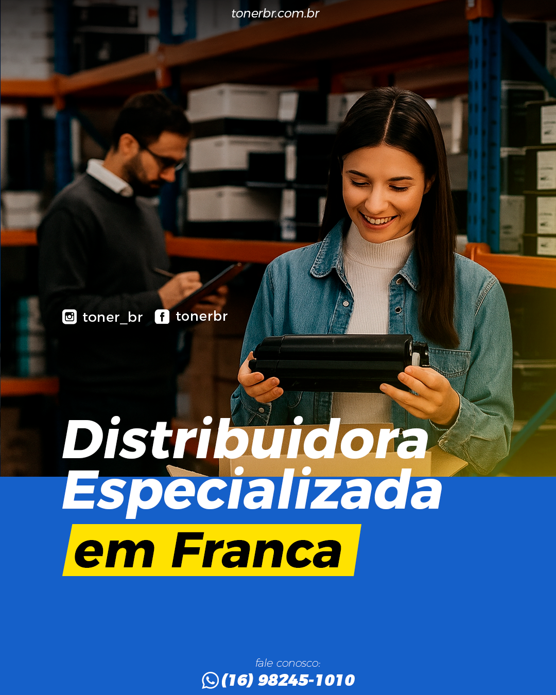 Toner BR distribuidora de toner em Franca-SP